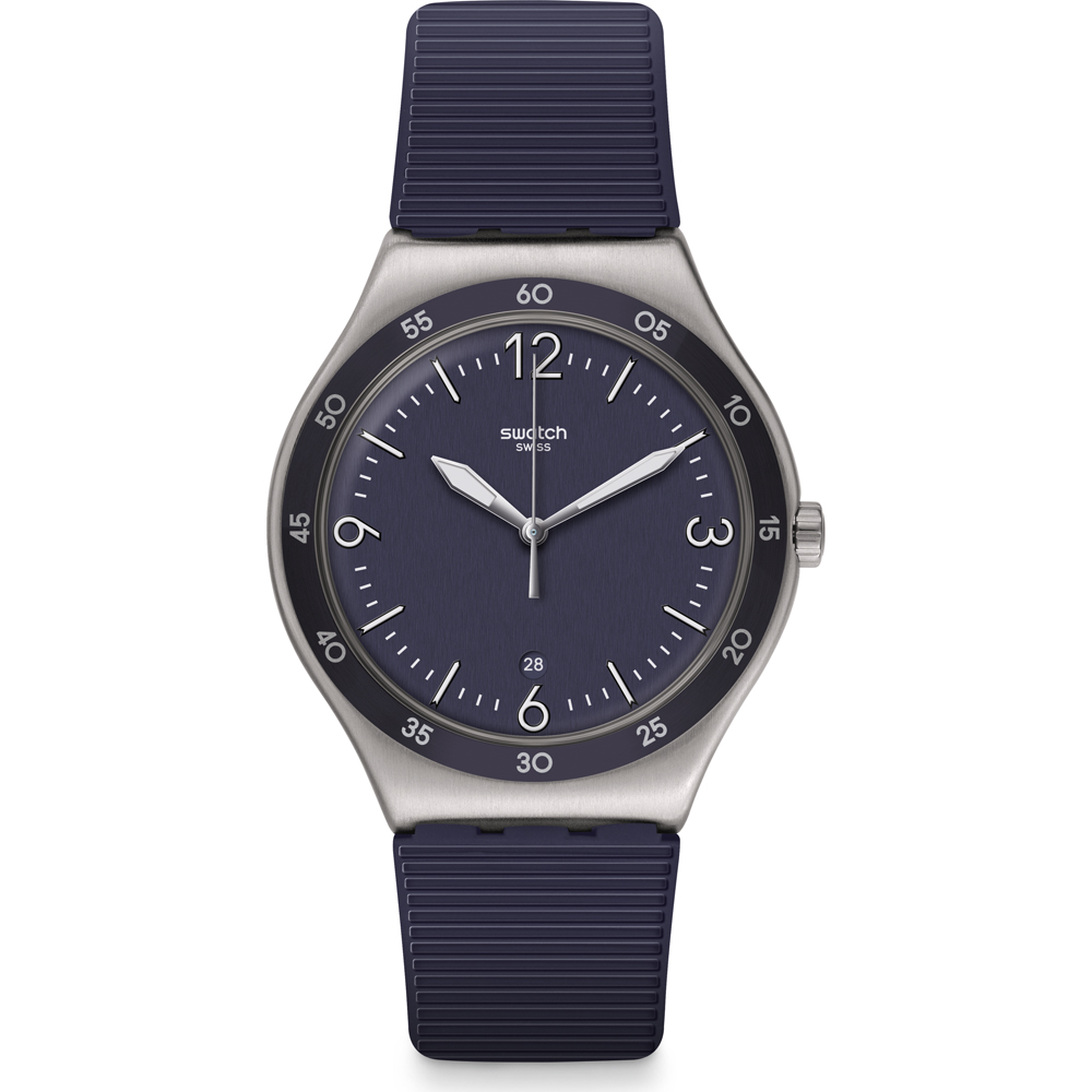 Swatch Big YWS453 Blue suit big classic Horloge