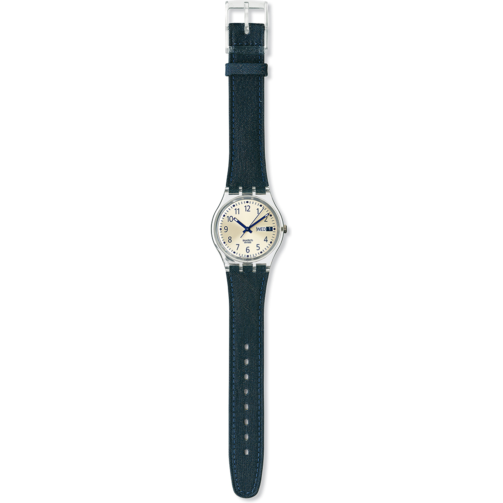 Swatch Standard Gents GK735 Blue Travail Horloge