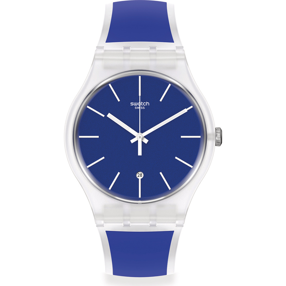Swatch NewGent SO29K400 Blue Trip Horloge