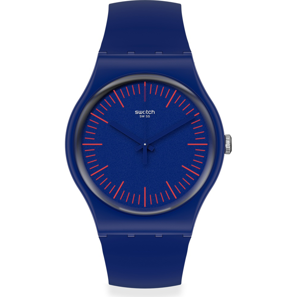 Swatch NewGent SUON146 Bluenred Horloge
