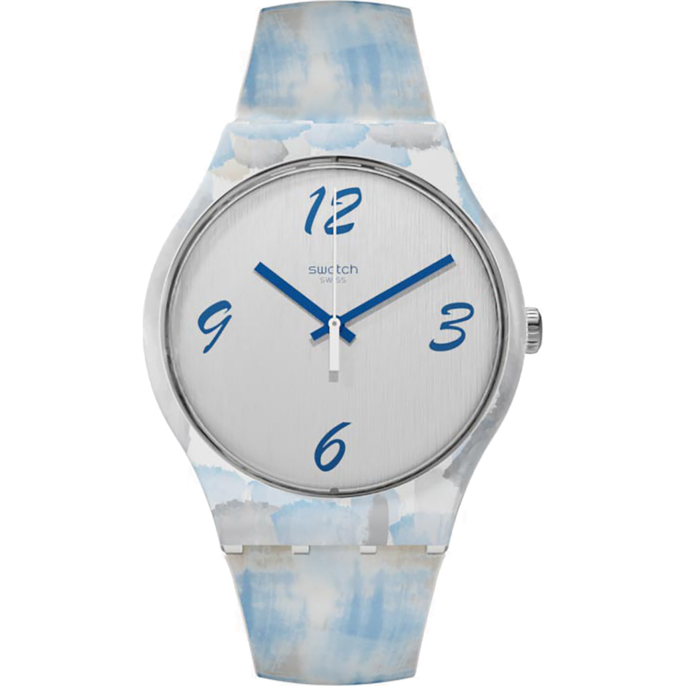 Swatch NewGent SUOW149 Bluquarelle Horloge