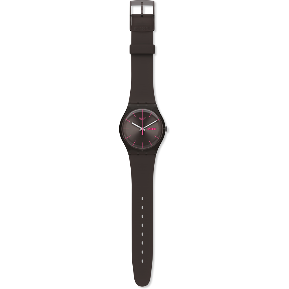 Swatch NewGent SUOC700 Brown Rebel Horloge