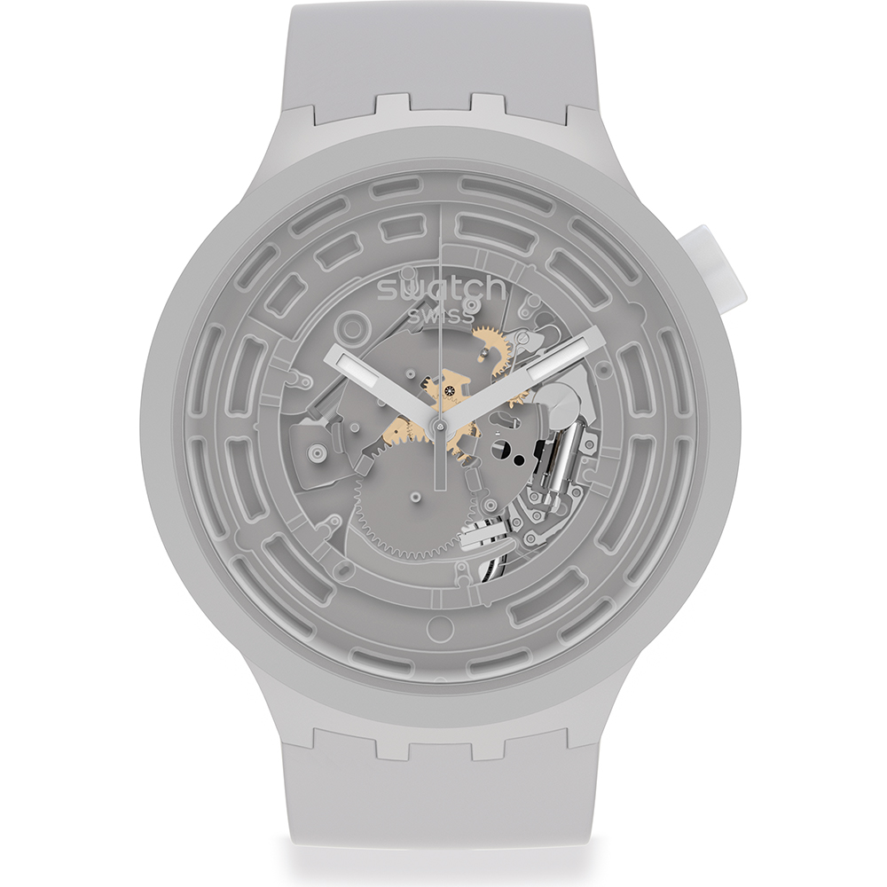 Swatch Big Bold SB03M100 C-Grey Horloge