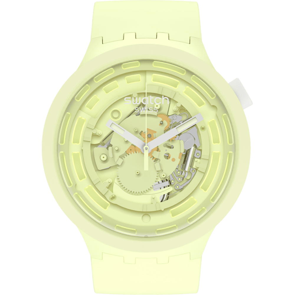 Swatch Big Bold SB03J100 C-Lime Horloge