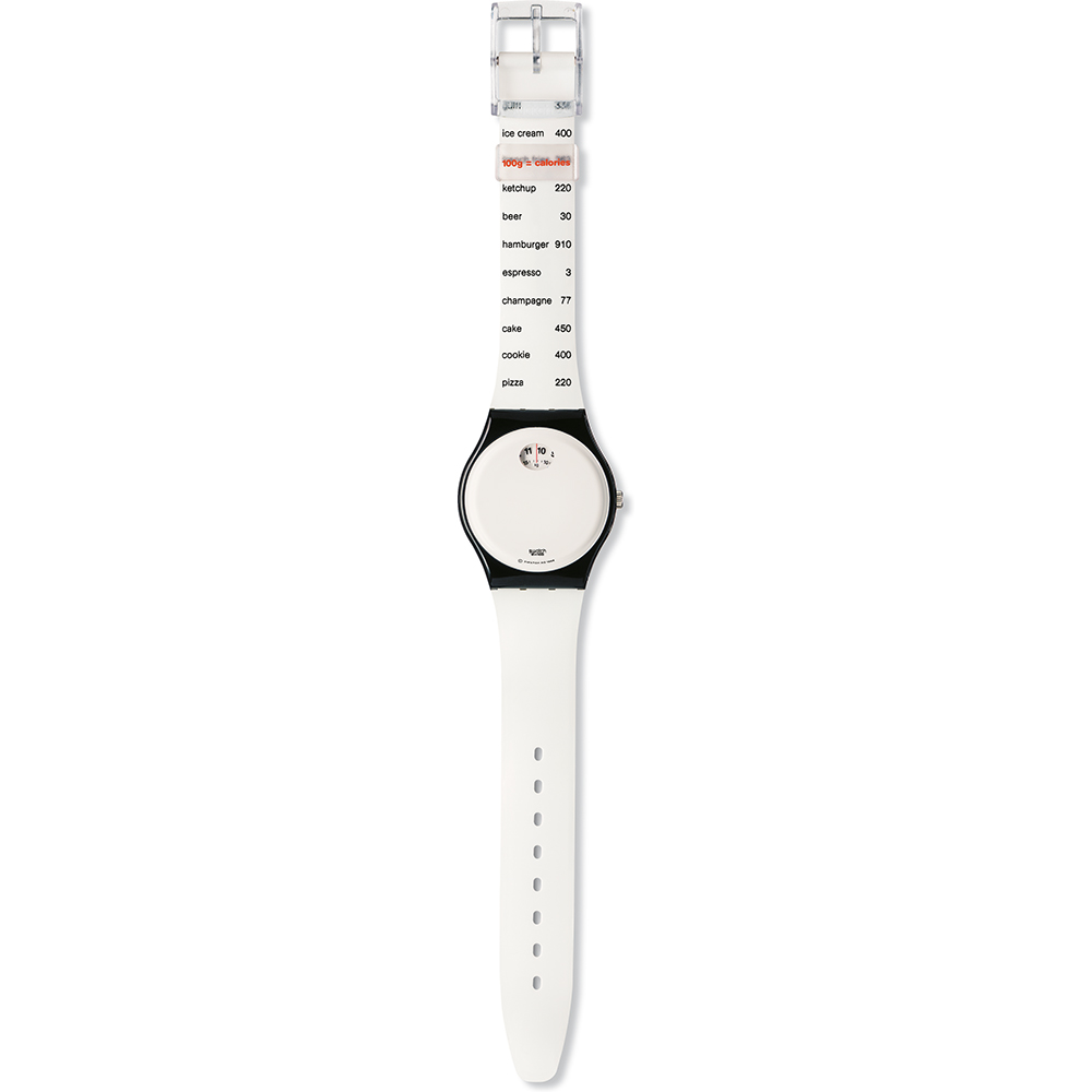 Swatch Standard Gents GB189 Calories Horloge