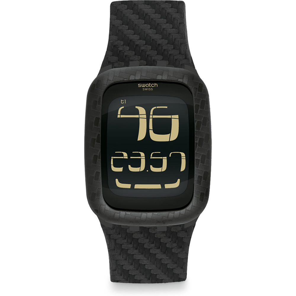 Swatch Touch SURB110 Carbon Fever Horloge