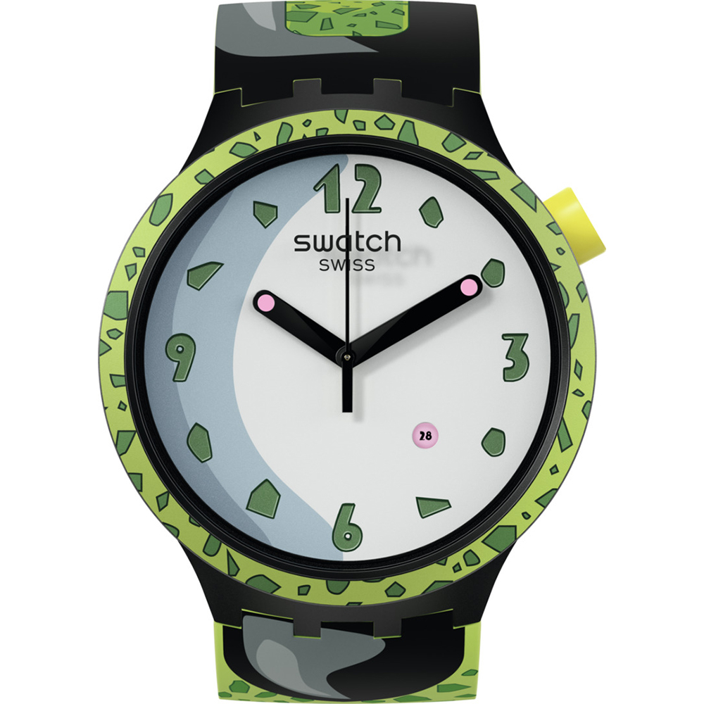 Swatch Big Bold SB01Z401 CELL Horloge