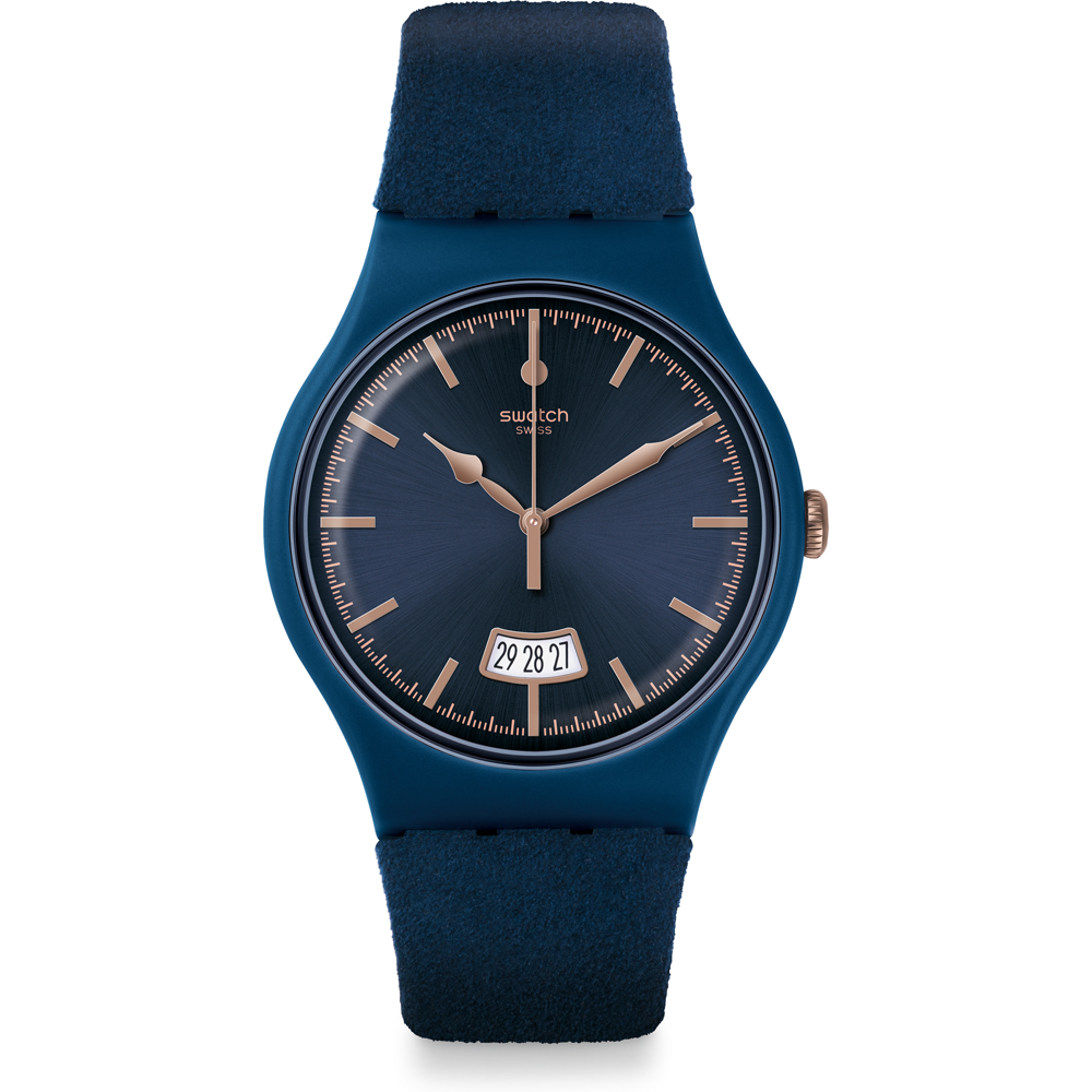 Swatch NewGent SUON400 Cent Bleu Horloge
