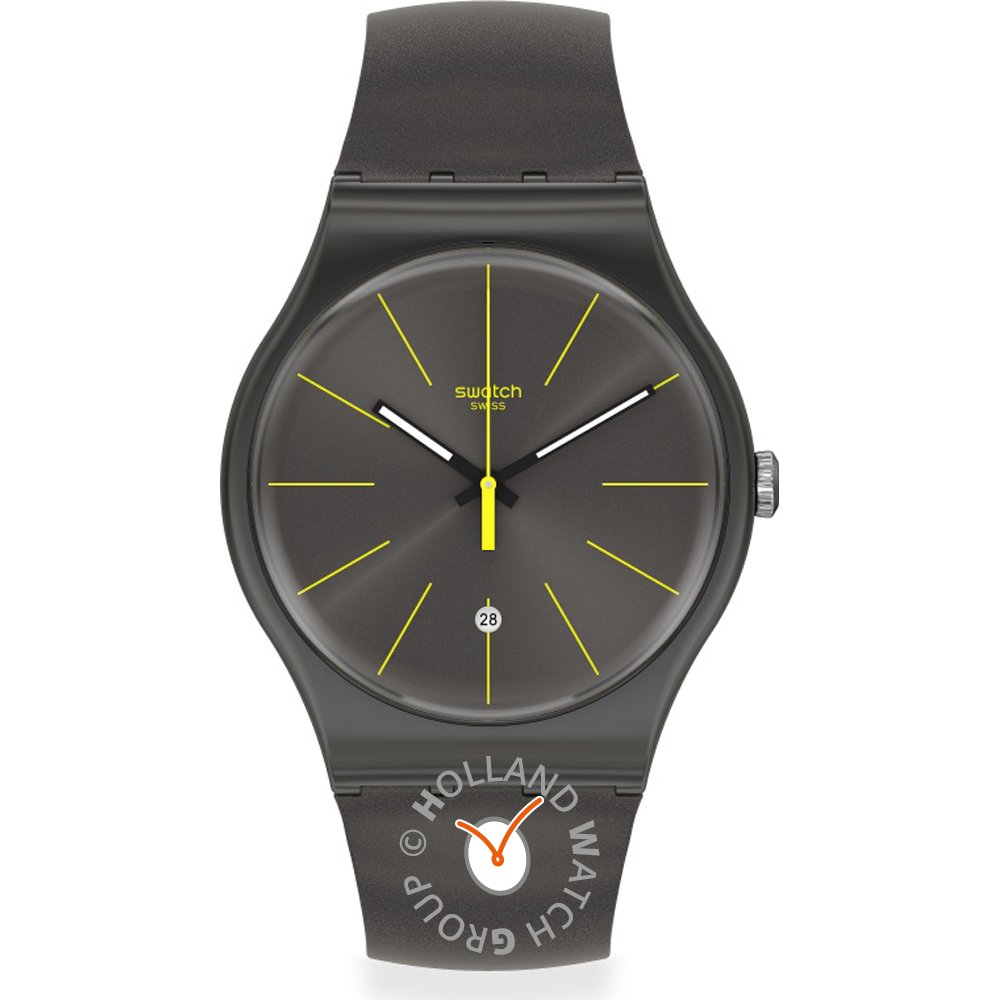 Swatch NewGent SUOB404 Charcolazing Horloge