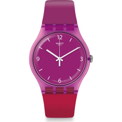Swatch Originals Large (41mm) SUOV104 Cherryberry Horloge