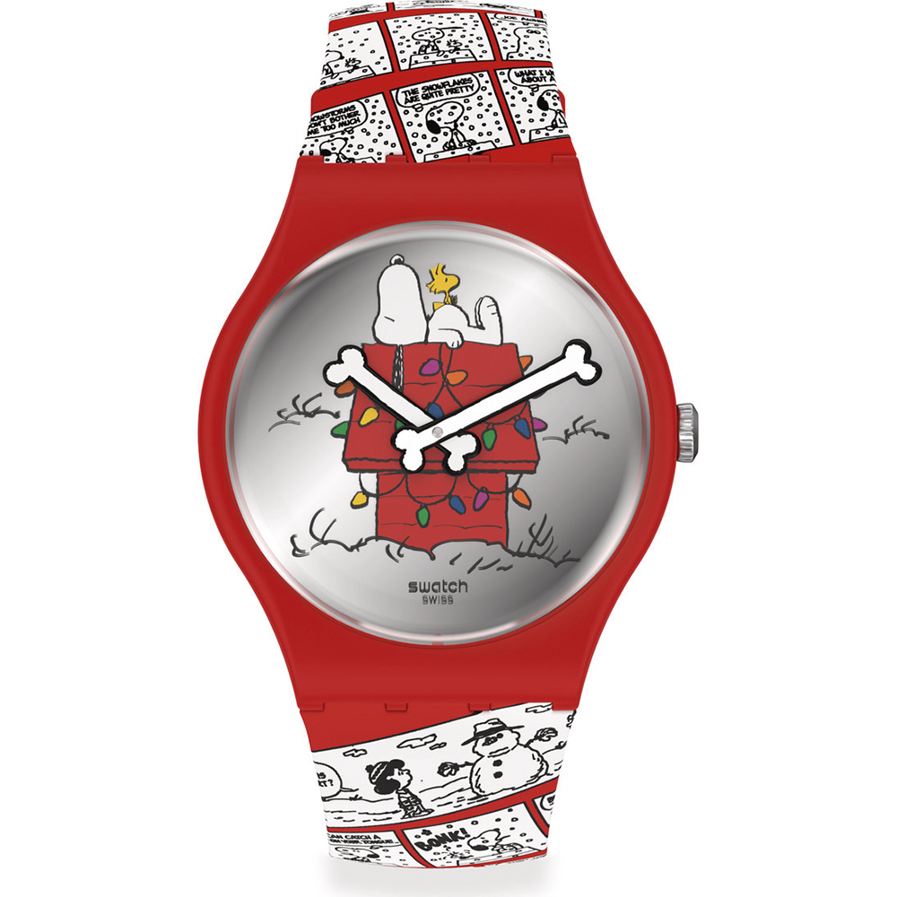 Swatch Speciale en gelimiteerde uitgaven SO29Z109 Chomp! horloge • EAN:  7610522843097 • Horloge.nl