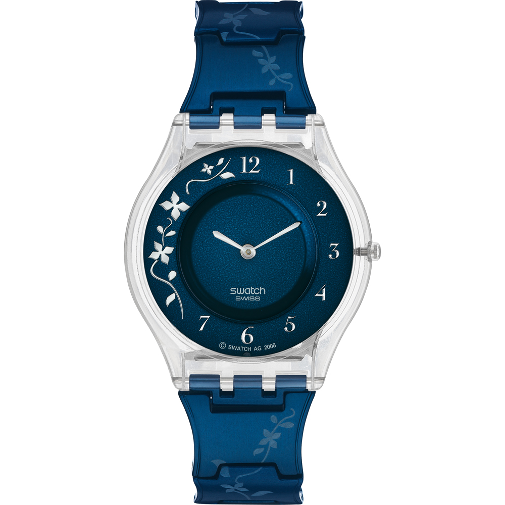 Swatch Skin SFK348AG Climber Flowerly Blue Horloge
