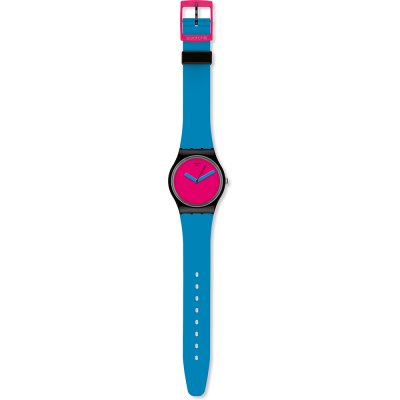 Swatch Originals Medium (34mm) GB269 Cobalt ‘N Pink Horloge