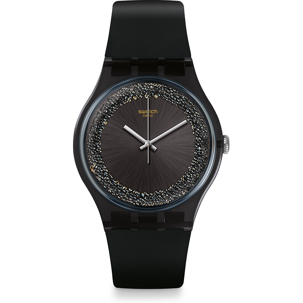 Swatch NewGent SUOB156 Darksparkles Horloge