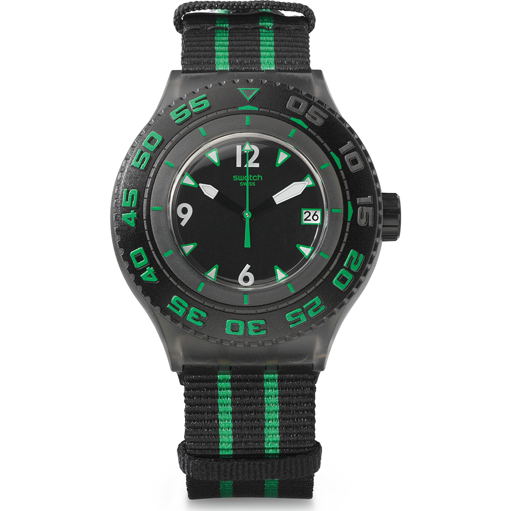 Swatch Scuba Libre SUUM400 Deep Turtle Horloge