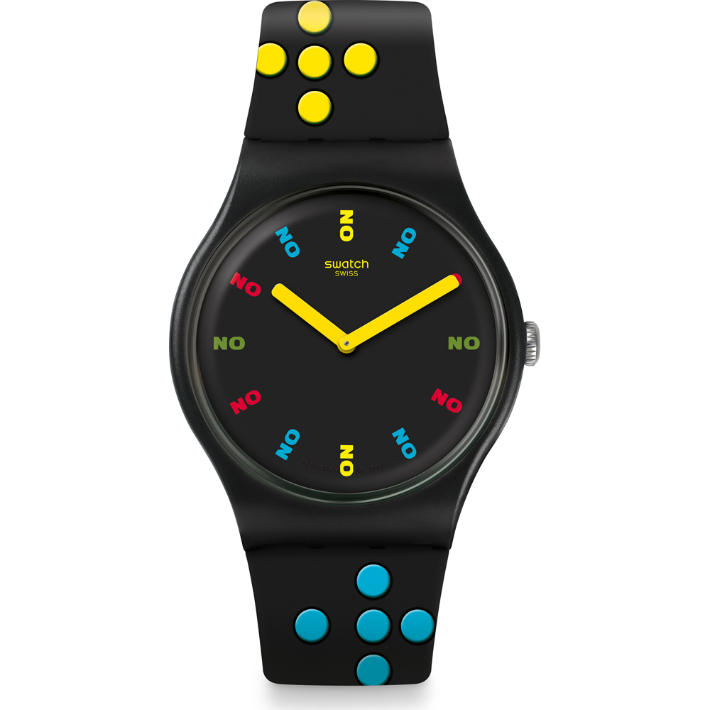 Swatch NewGent SUOZ302 Dr. No Horloge