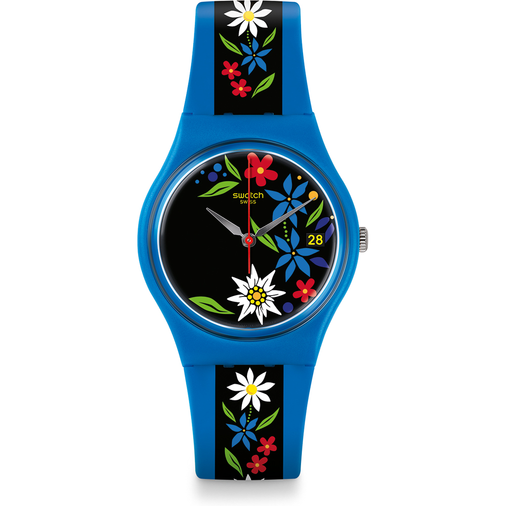 Swatch Standard Gents GN412 Edelblau Horloge