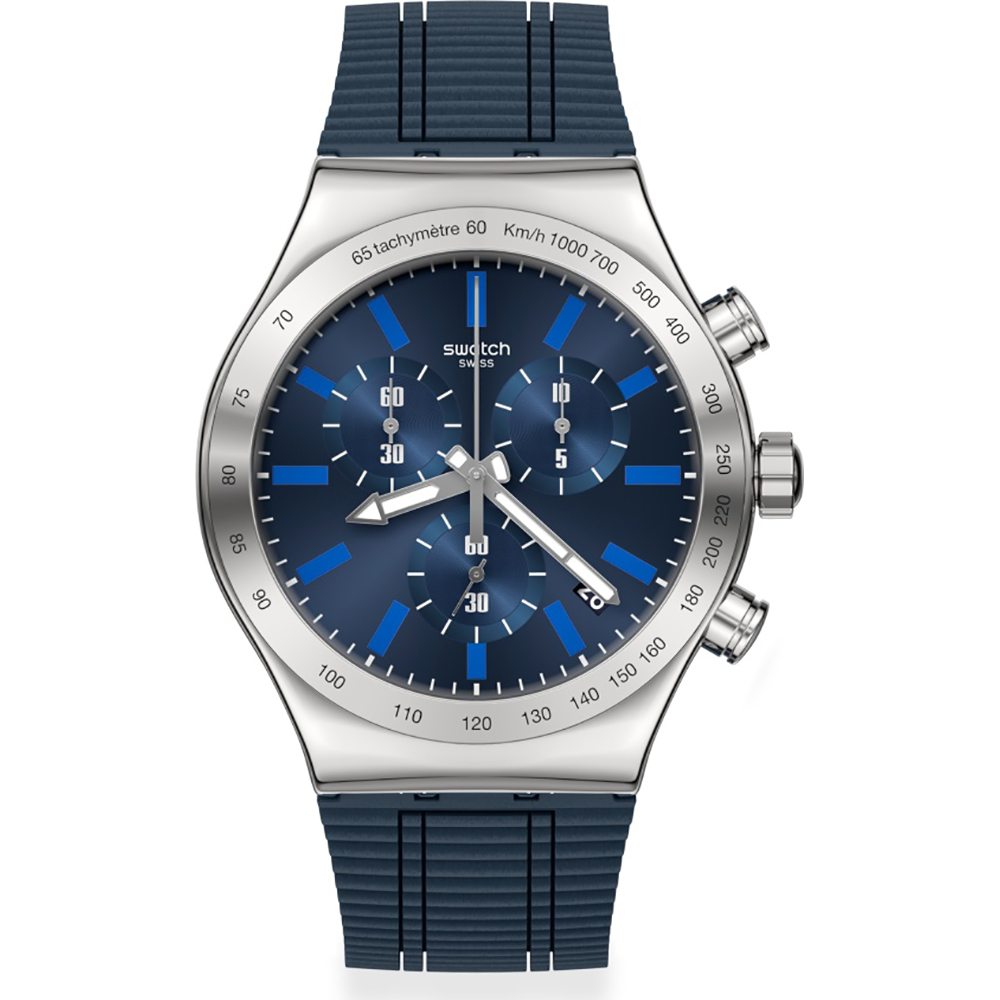 Swatch Irony - Chrono New YVS478 Electric Blue Horloge