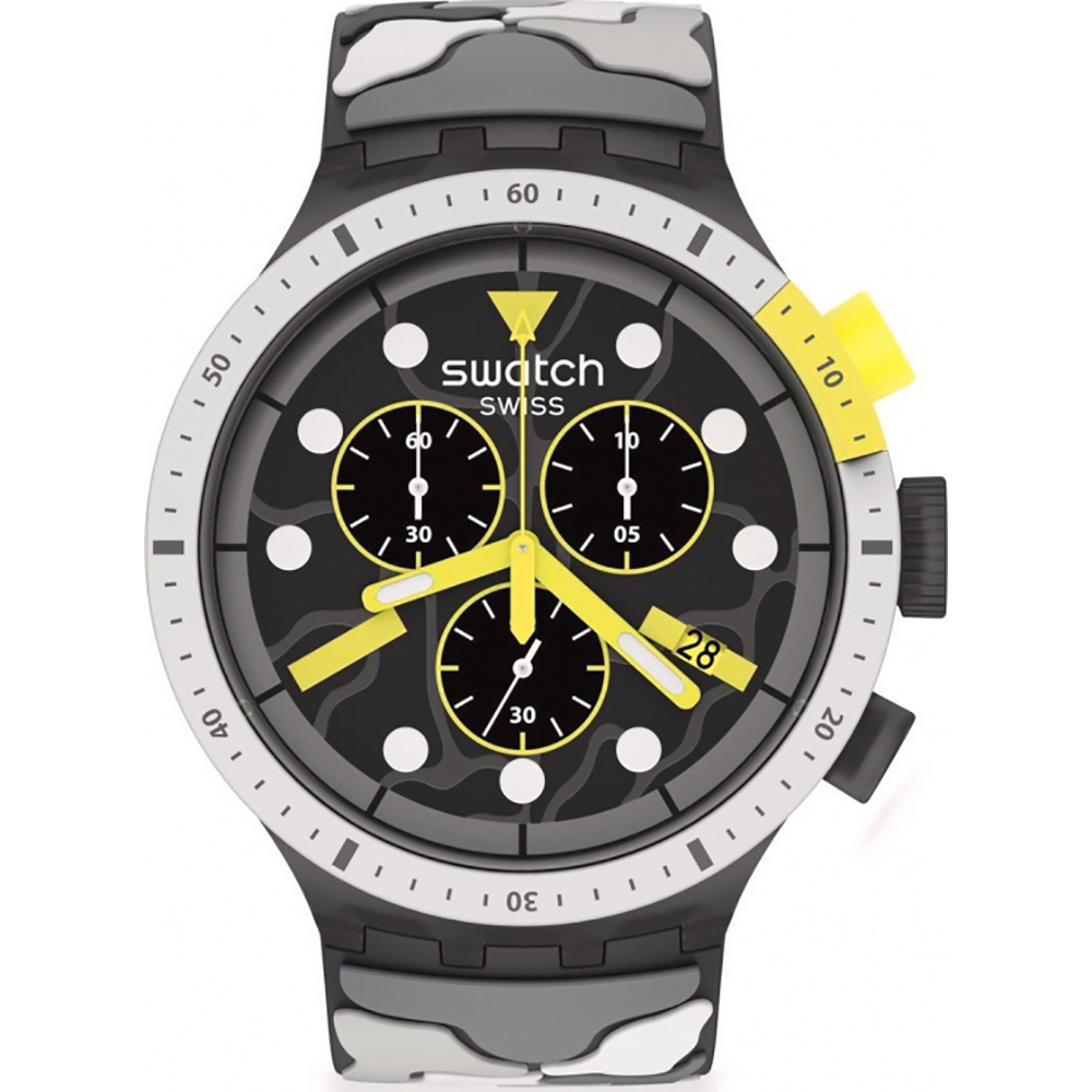 Swatch Big Bold SB02M400 Escapeartic Horloge