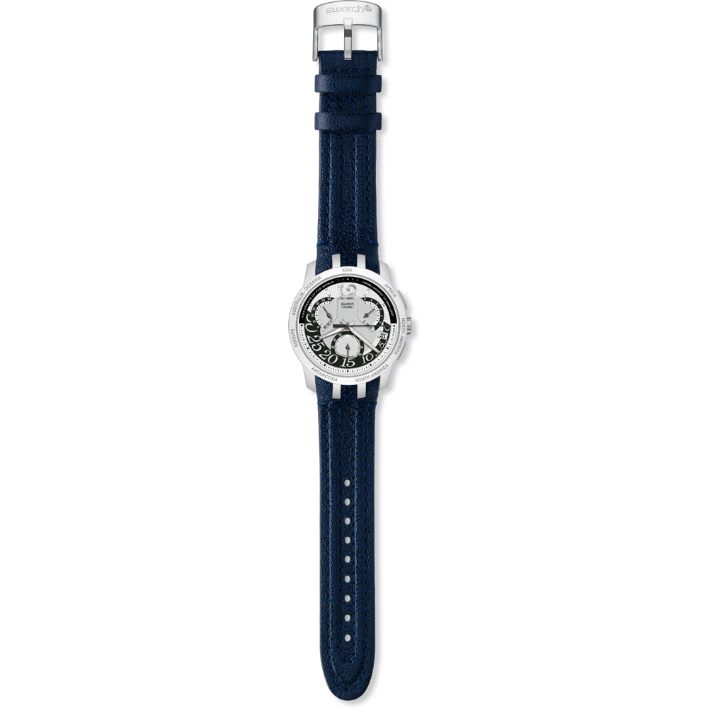 Swatch Retrograde YRS404 Ethnic Elegance Horloge