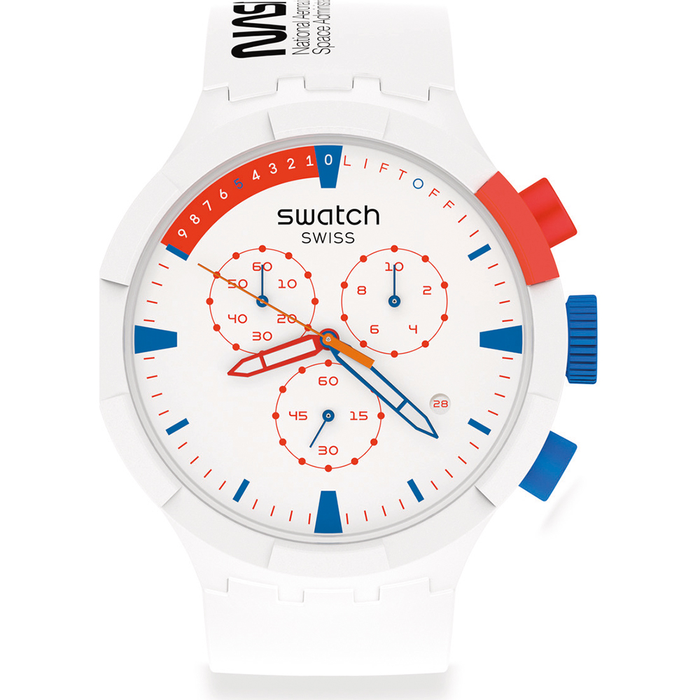 Swatch Big Bold SB04Z400 Extravehicular Horloge
