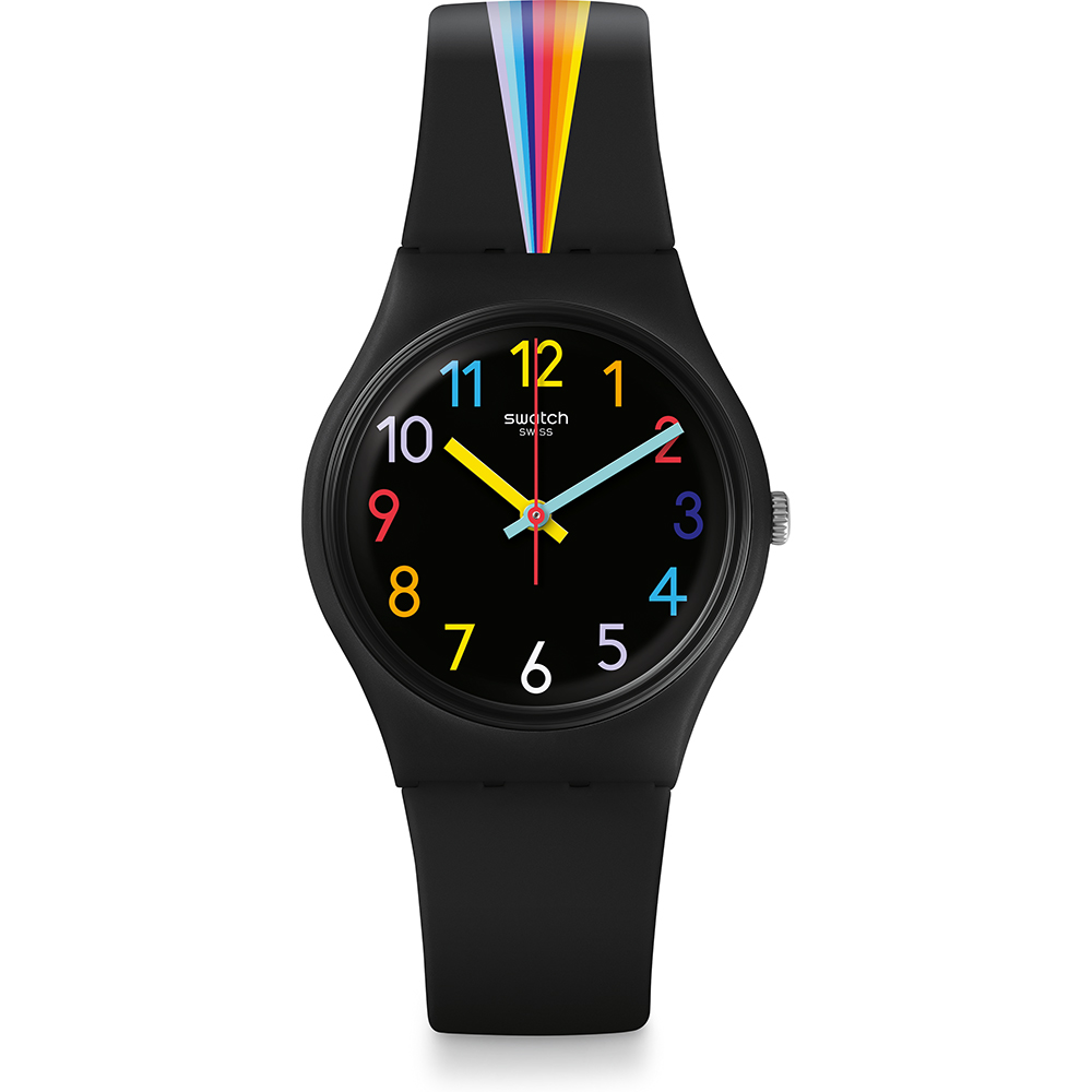 Swatch Standard Gents GB311 Fountain Of Colors Horloge