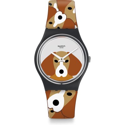 Swatch Originals Medium (34mm) GM188 Fox The Dog Horloge