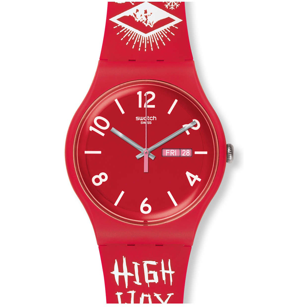 Swatch NewGent SUOR705D Freeride World Tour Horloge
