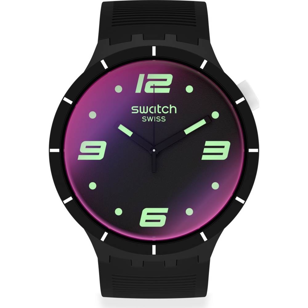 Swatch Big Bold SO27B119 Futuristic Black Horloge