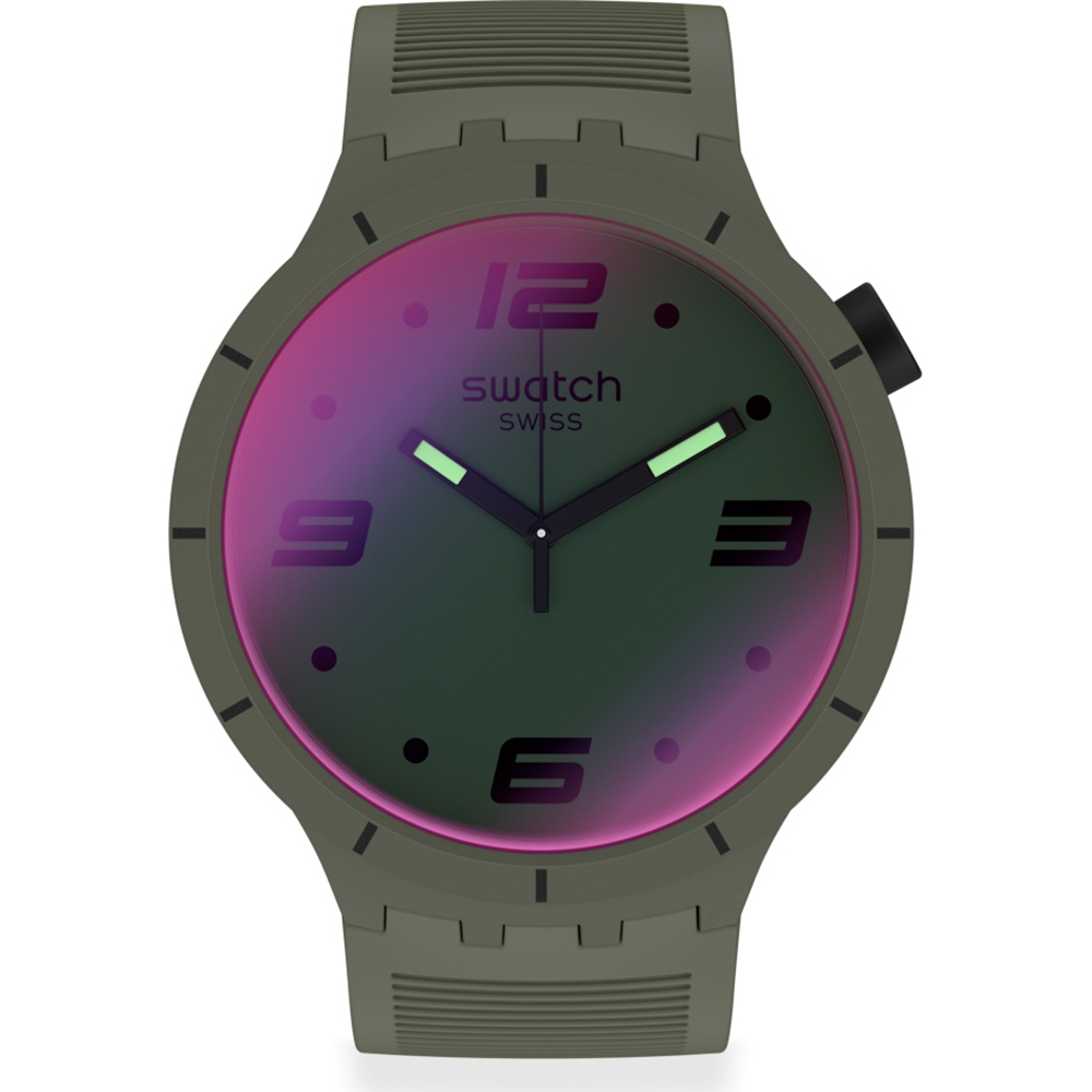 Swatch Big Bold SO27M105 Futuristic Green Horloge