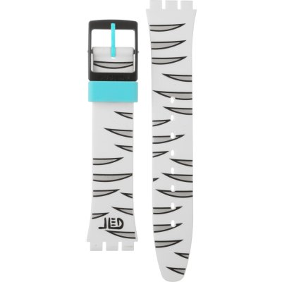 Swatch Plastic - Originals Medium (34mm) /Access/Solar/Musicall/Stop - G/SK/SL/SR/SS/SO28 AGB250 GB250 Bengali Horlogeband