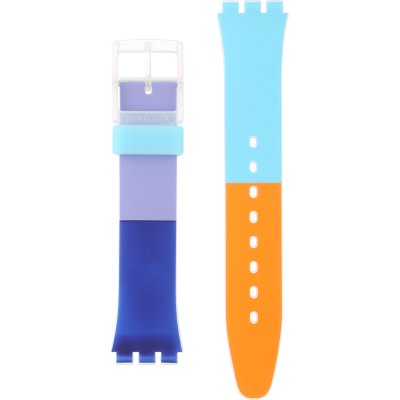 Swatch Plastic - Originals Medium (34mm) /Access/Solar/Musicall/Stop - G/SK/SL/SR/SS/SO28 AGE260 GE260 Azul'Heure Horlogeband