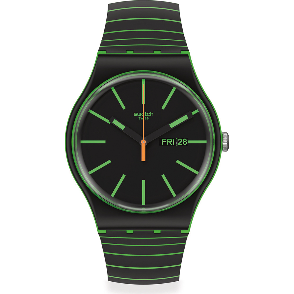 Swatch NewGent SO29G702 Glow this way Horloge