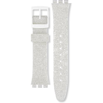 Swatch Plastic - Originals Medium (34mm) /Access/Solar/Musicall/Stop - G/SK/SL/SR/SS/SO28 AGM416C GM416C Silverblush Horlogeband