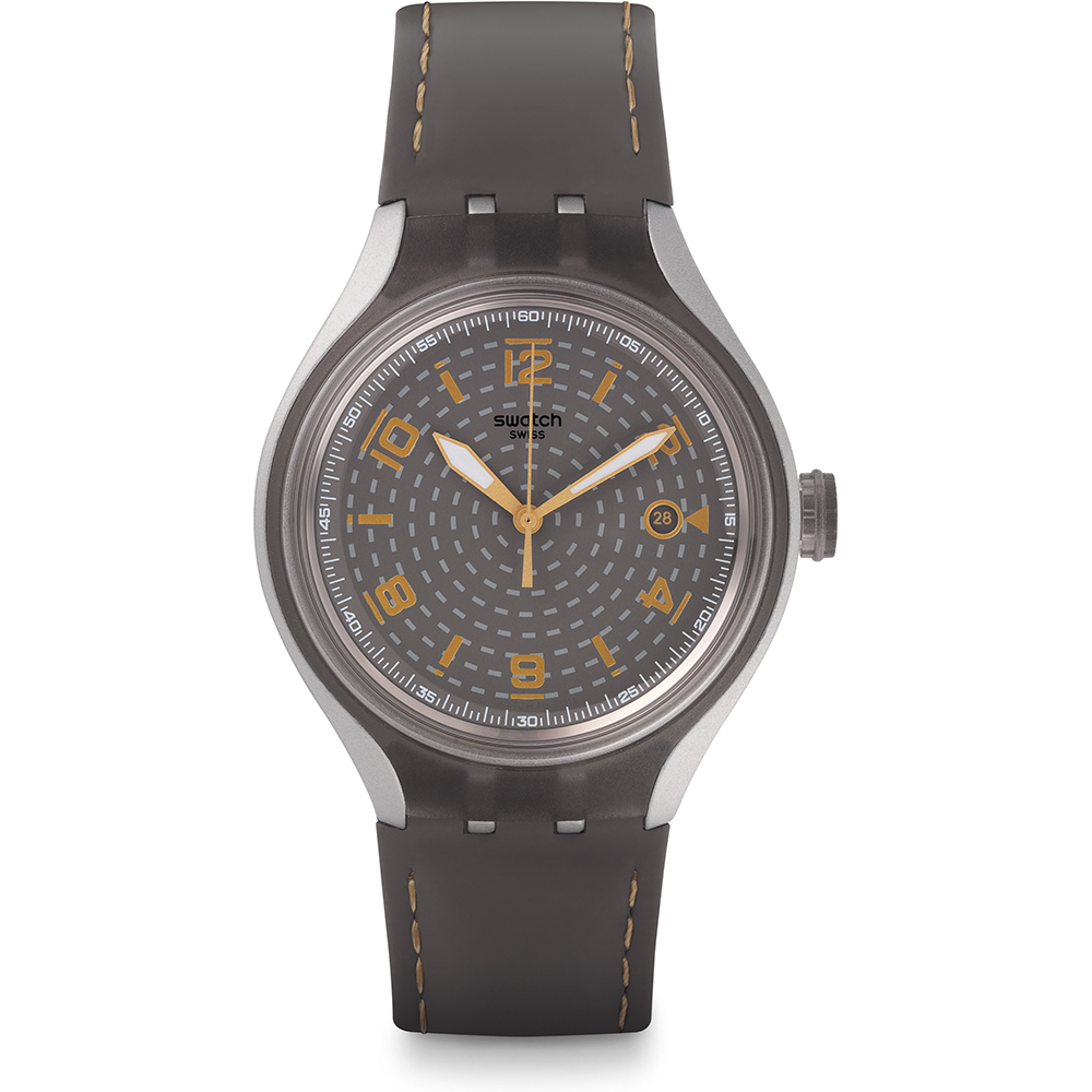 Swatch XLite YES4007 Go Smokey Horloge