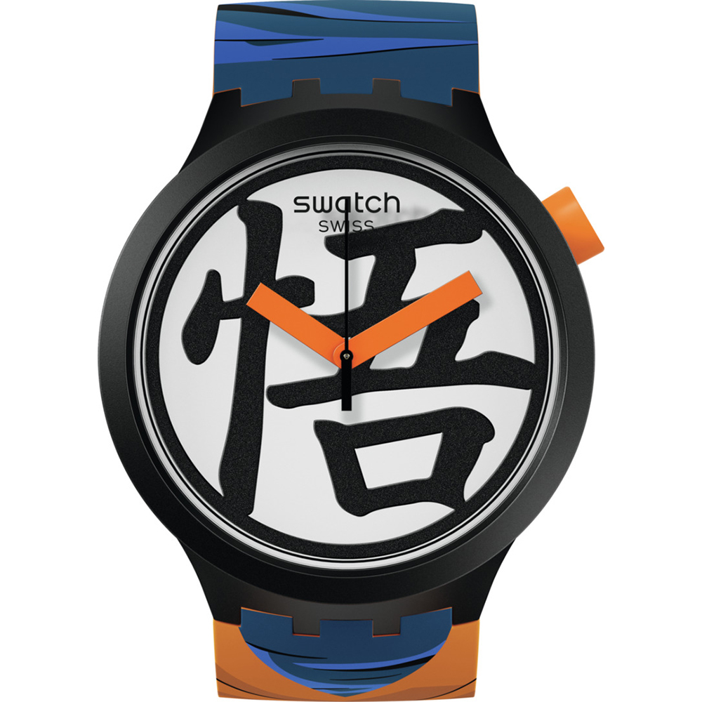 Swatch Big Bold SB01Z101 GOKU X SWATCH Horloge