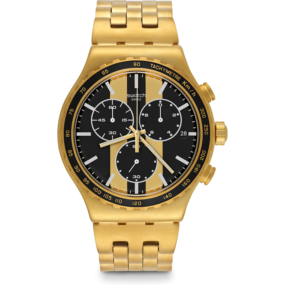 Swatch Irony - Chrono New YVG400G Golden Fever Horloge