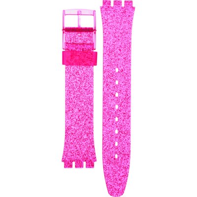Swatch Plastic - Originals Medium (34mm) /Access/Solar/Musicall/Stop - G/SK/SL/SR/SS/SO28 AGP149 GP149 Nuit Rose Horlogeband