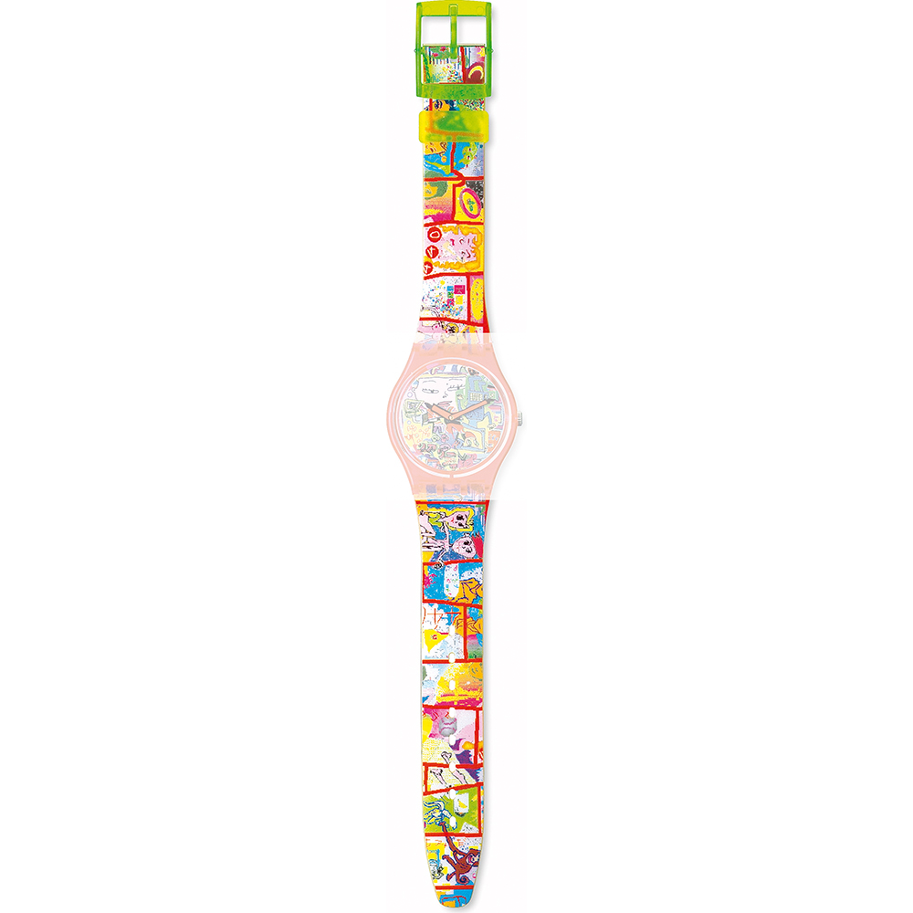 Swatch bandjes AGR133 Tokyo Manga • Officieel merkdealer • Horloge.nl