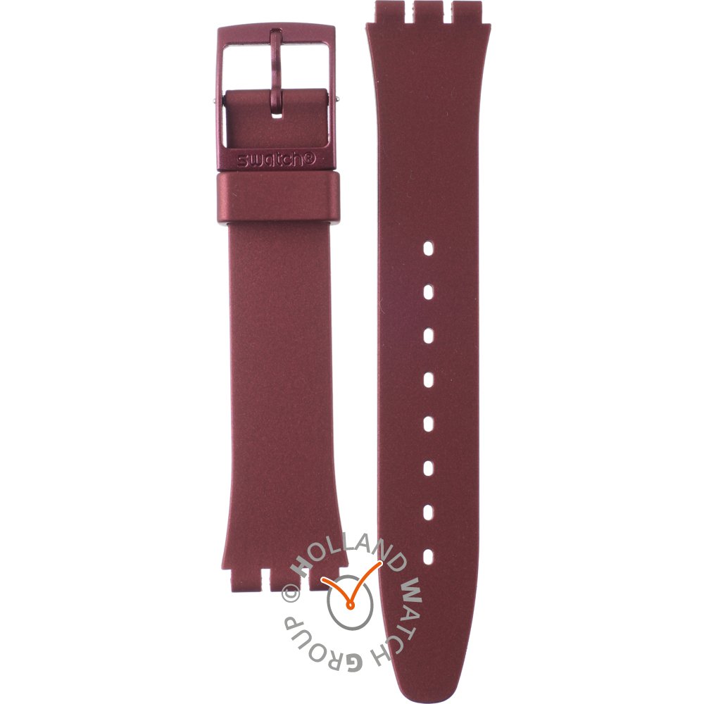 Swatch Plastic - Standard/Access/Solar/Musicall/Stop - G/SK/SL/SR/SS AGR405 GR405 Redbaya Horlogeband