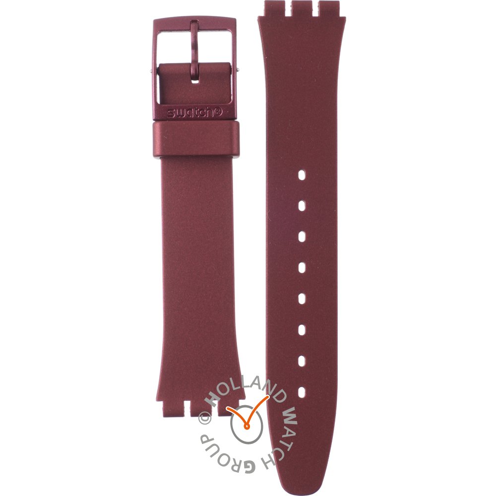 Swatch bandjes AGR405 Redbaya • Officieel merkdealer • Horloge.nl