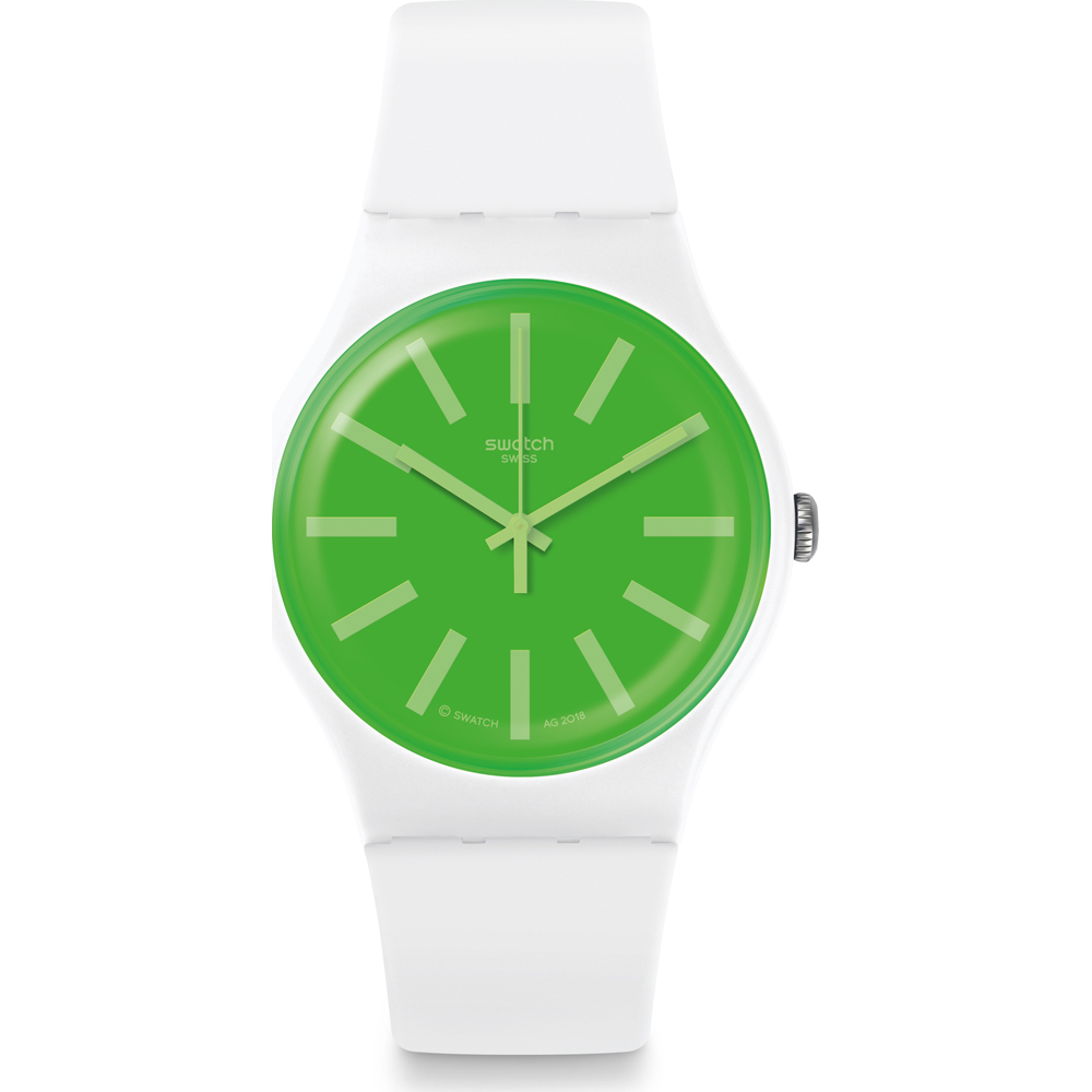 Swatch NewGent SUOW166 Grassneon Horloge