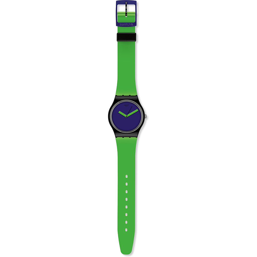 Swatch Standard Gents GB267 Green ‘N Violet Horloge