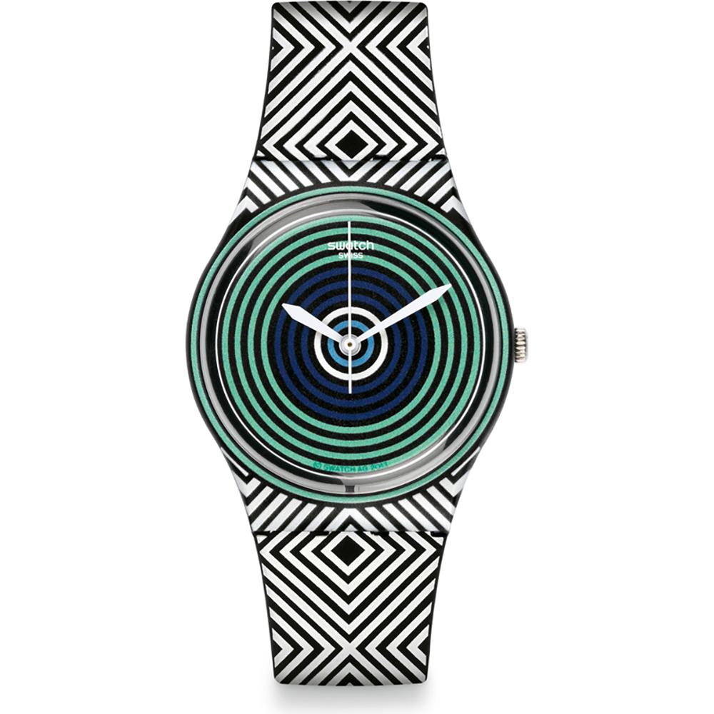 Swatch Standard Gents GB280 Green Spell Horloge