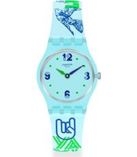 Horloge.nl Swatch LN157 #Greentouche 25mm aanbieding