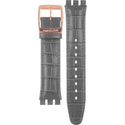 Swatch Irony - Chrono - YC AYCG411 YCG411 Gris En Rose Gold Horlogeband