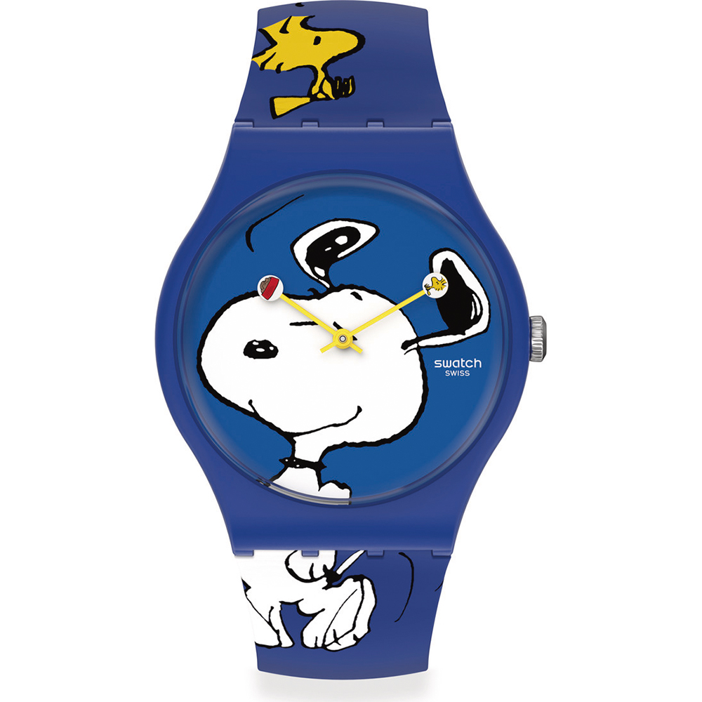 Swatch NewGent SO29Z106 Hee Hee Hee Horloge