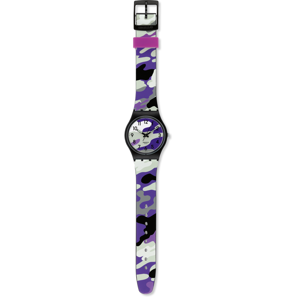 Swatch Standard Gents GB264 Hiding Purple Horloge