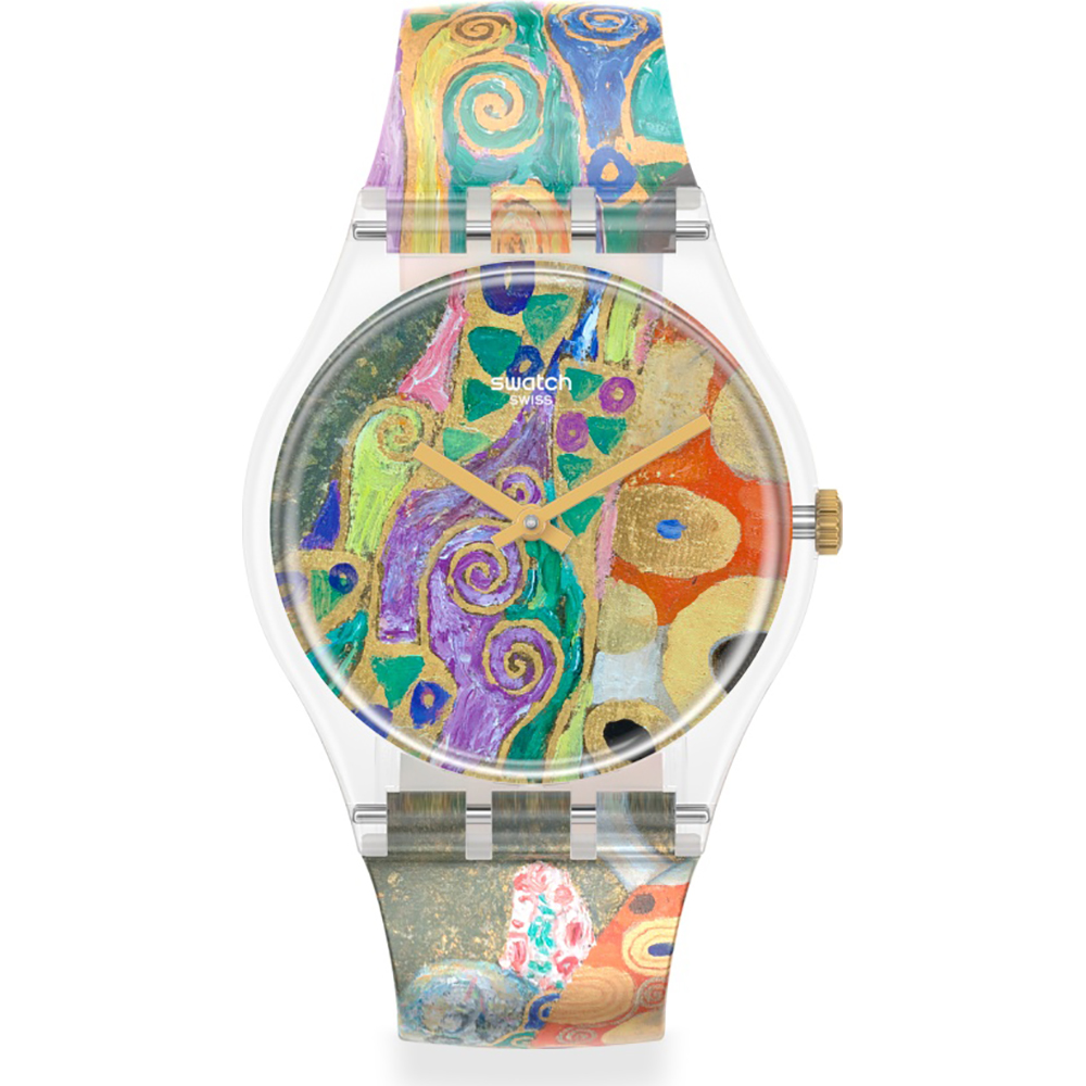 Swatch Speciale en gelimiteerde uitgaven GZ349 Hope, II by Gustav Klimt  horloge • EAN: 7610522833029 • Horloge.nl