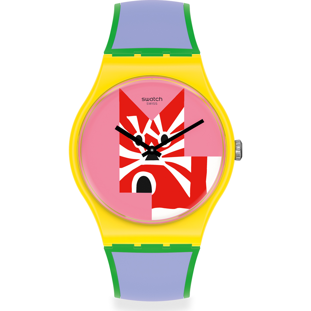Swatch NewGent SUOZ323 Indirect Exchange Horloge